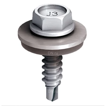 Шуруп самосверлящий EJOT SAPHIR JT3-2H-4.8х19 диаметр 4.8мм, длина 19мм, толщина соединительных деталей 0-4мм, материал - нержавеющая сталь А2, упаковка - 1000шт