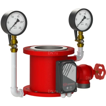 Узел управления Спецавтоматика УУ-С80/1,6В-ВФ.О4 Шалтан Ду80 Ру16 ВР, спринклерный, водозаполненный, цвет - красный