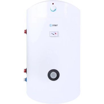 Бойлер косвенного нагрева STOUT SWH-1110-000200 напольный, объем - 200л, мощность - 32кВт, корпус - эмалированная сталь, Tmax 65°C