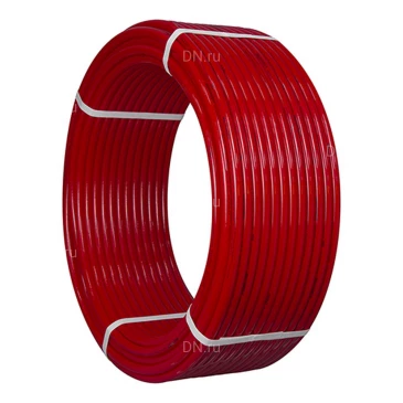 Труба TEBO PE-Xa EVOH Дн16х2.0 Ру10 из сшитого полиэтилена с антикислородным барьером, бухта - 100м, цвет - красный