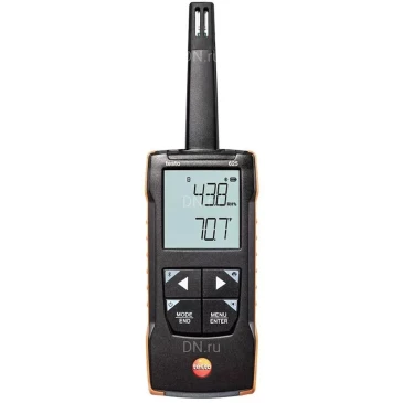 Термогигрометр Testo 625 NEW с поверкой, диапазон измеряемых температур от -20 до +55°C, диапазон измеряемой влажности - 5-95%