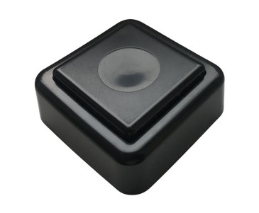 Кнопка звонка Тритон B31-01 черный-черный, корпус - АБС-пластик, IP20, поверхностный монтаж (открытая установка)