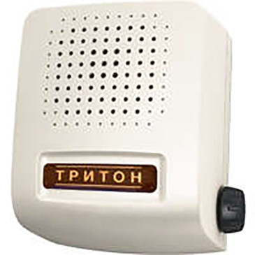 Звонок сетевой Тритон Соло гонг СЛ-04Р цвет - белый, корпус - пластик, IP20, поверхностный монтаж (открытая установка)