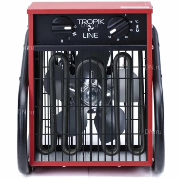 Тепловентилятор Tropik Line ТПЦ-5 электрический, мощность - 4.5кВт, производительность - 440м3/ч, 380В