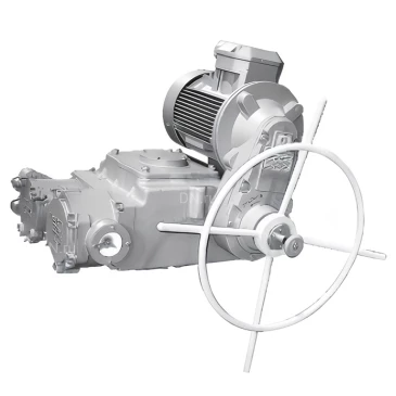 Электропривод многооборотный Тулаэлектропривод H-B-03,380В, крутящий момент 630Нм, IP54