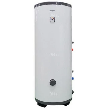 Бойлер косвенного нагрева UNI-FITT STINOX F 300-500 напольный, объем - 300л, мощность - 40кВт, корпус - нержавеющая сталь, Tmax 90°C, подключение - боковое, без ревизионного отверстия