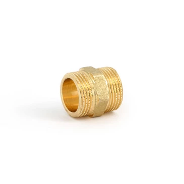 Ниппель Uni-Fitt 3/4″ Ду20 Ру30 корпус - латунь, присоединение - наружная резьба, страна - Италия