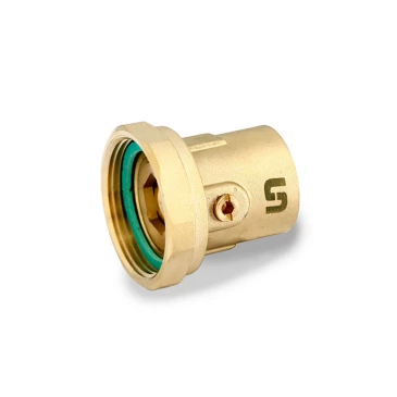 Соединитель латунный Uni-Fitt 1 1/2x1″ Ду40x25 Ру30 разъемный, прямой, с накидной гайкой, со встроенным шаровым краном, корпус - латунь, присоединение - внутренняя/внутренняя резьба, страна - Китай Соединитель латунный Uni-Fitt 1 1/2x1″ Ду40x25 Ру30 разъемный, прямой, с накидной гайкой, со встроенным шаровым краном, корпус - латунь, присоединение - внутренняя/внутренняя резьба, страна - Китай