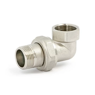 Соединитель латунный Uni-Fitt 1/2″ Ду15 Ру30 разъемный, угловой, с прокладкой O-Ring, корпус - латунь, покрытие - никель, присоединение - наружная/внутренняя резьба, страна - Италия Соединитель латунный Uni-Fitt 1/2″ Ду15 Ру30 разъемный, угловой, с прокладкой O-Ring, корпус - латунь, покрытие - никель, присоединение - наружная/внутренняя резьба, страна - Италия