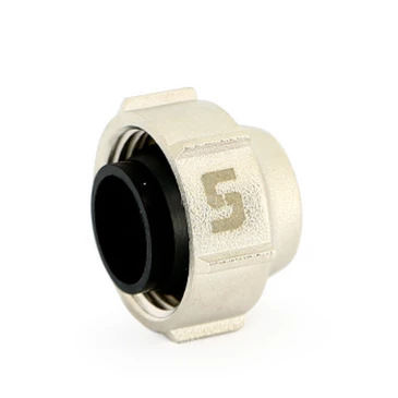 Соединитель Uni-Fitt 3/4″ Ду15x20 для медных труб, разъемный, прямой, корпус - нержавеющая сталь, покрытие - никель, присоединение - пресс/внутренняя резьба Соединитель Uni-Fitt 3/4″ Ду15x20 для медных труб, разъемный, прямой, корпус - нержавеющая сталь, покрытие - никель, присоединение - пресс/внутренняя резьба