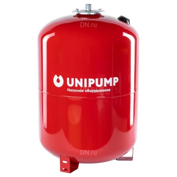 Расширительный бак Unipump РВ 80л вертикальный, для систем отопления, объем бака - 80л, корпус - сталь Расширительный бак Unipump РВ 80л вертикальный, для систем отопления, объем бака - 80л, корпус - сталь
