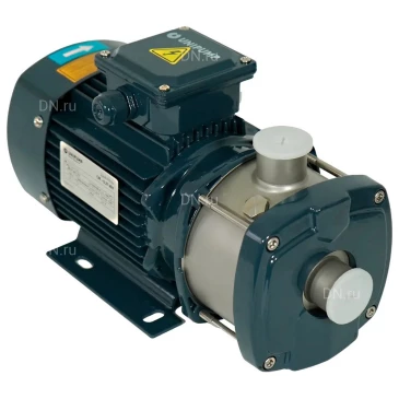 Насос многоступенчатый Unipump CM 4-5 поверхностный, корпус - нержавеющая сталь, мощность - 1кВт, напор - 40м, производительность - 67л/мин, 220/380В Насос многоступенчатый Unipump CM 4-5 поверхностный, корпус - нержавеющая сталь, мощность - 1кВт, напор - 40м, производительность - 67л/мин, 220/380В