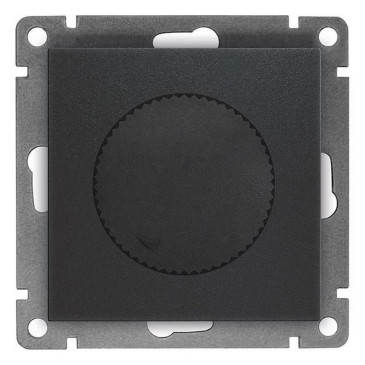 Светорегулятор UNIVersal Афина скрытой установки 500 Вт, степень защиты IP20, механизм, цвет - графит