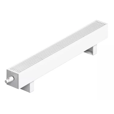 Конвектор напольный Varmann MKFV 135х230х1000 корпус - сталь, тип решетки - продольная жесткая, теплоотдача - 1110Вт, отапливаемая площадь - 10м2, без вентилятора, боковое подключение