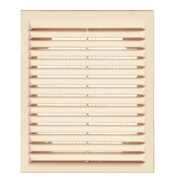 Решетка вентиляционная VIENTO В 170х240мм вытяжная прямоугольная, сетка, материал - АБС-пластик, цвет - слоновая кость