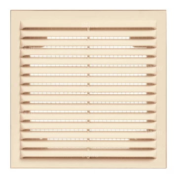 Решетка вентиляционная VIENTO В 190х190мм вытяжная прямоугольная, сетка, материал - АБС-пластик, цвет - слоновая кость
