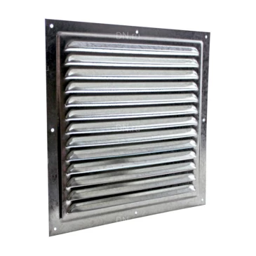 Решетка металлическая VIENTO 250х250мм квадратная, материал - оцинкованная сталь