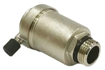 Воздухоотводчик муфтовый (резьбовой) TZ Valve TZ-001 1/2″ Ду15 Ру10 автоматический с горизонтальным колпачком ремонтопригодный, корпус - латунь Воздухоотводчик муфтовый (резьбовой) TZ Valve TZ-001 1/2″ Ду15 Ру10 автоматический с горизонтальным колпачком ремонтопригодный, корпус - латунь