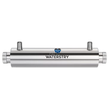 УФ-стерилизатор WATERSTRY UVLite 8GPM размер присоединения - 1″, производительность - 1.8м3/ч, мощность UV лампы - 30Вт, объем - 2.65л