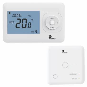 Термостат электронный программируемый беспроводной Wester RT02PRF