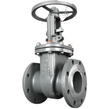 Задвижка клиновая 30нж41нж ТехГидроМаш Ду200 Ру16 фланцевая, клин - однодисковый, шпиндель - выдвижной, корпус - нержавеющая сталь 12Х18Н9ТЛ, уплотнение - графлекс