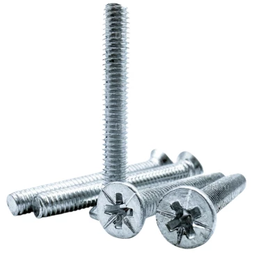 Винт ZITAR 8х50мм с потайной головкой, материал - оцинкованная сталь, DIN965, упаковка - 1190шт