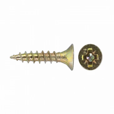 Шуруп для дерева ZITAR ПСМ 3х20мм 34000шт, головка - потайная, диаметр - 3мм, длина - 20мм, материал - углеродистая сталь, покрытие - желтый цинк, упаковка - 34000шт