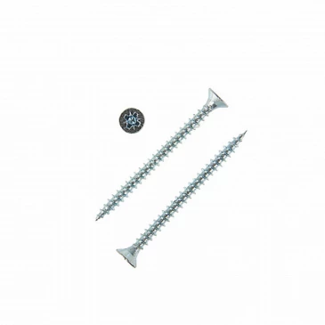 Шуруп для дерева ZITAR 3.5х45мм 7000шт, головка - потайная, диаметр - 3.5мм, длина - 45мм, материал - углеродистая сталь, покрытие - белый цинк, упаковка - 7000шт