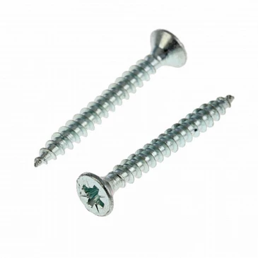 Шуруп для дерева ZITAR 4х35мм 8000шт, головка - потайная, диаметр - 4мм, длина - 35мм, материал - углеродистая сталь, покрытие - белый цинк, упаковка - 8000шт