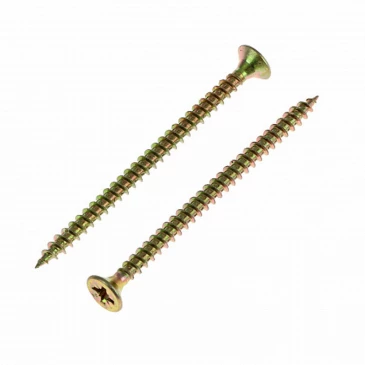 Шуруп для дерева ZITAR 4х60мм 3000шт, головка - потайная, диаметр - 4мм, длина - 60мм, материал - углеродистая сталь, покрытие - желтый цинк, упаковка - 3000шт