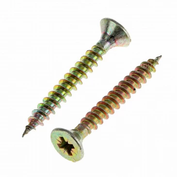 Шуруп для дерева ZITAR 4.5х35мм 5500шт, головка - потайная, диаметр - 4.5мм, длина - 35мм, материал - углеродистая сталь, покрытие - желтый цинк, упаковка - 5500шт