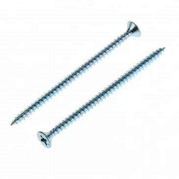 Шуруп для дерева ZITAR 5х80мм 1800шт, головка - потайная, диаметр - 5мм, длина - 80мм, материал - углеродистая сталь, покрытие - белый цинк, упаковка - 1800шт