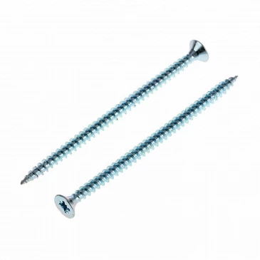 Шуруп для дерева ZITAR 6х90мм 1000шт, головка - потайная, диаметр - 6мм, длина - 90мм, материал - углеродистая сталь, покрытие - белый цинк, упаковка - 1000шт