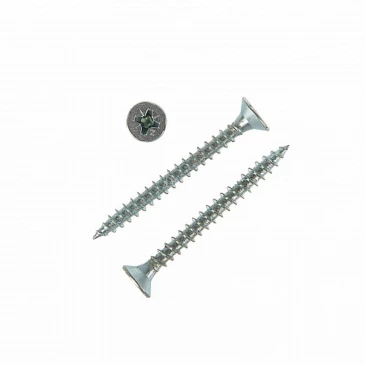 Шуруп для дерева ZITAR 6х60мм 1800шт, головка - потайная, диаметр - 6мм, длина - 60мм, материал - углеродистая сталь, покрытие - белый цинк, упаковка - 1800шт