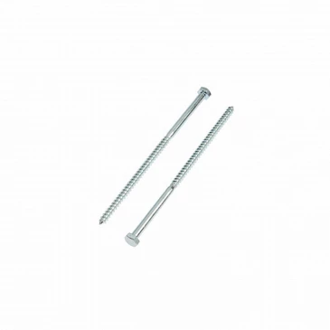 Шуруп-болт (глухарь) ZITAR 12х150мм 220шт, головка - шестигранная, диаметр - 12мм, длина - 150мм, материал - углеродистая сталь, покрытие - цинк, упаковка - 220шт, DIN571