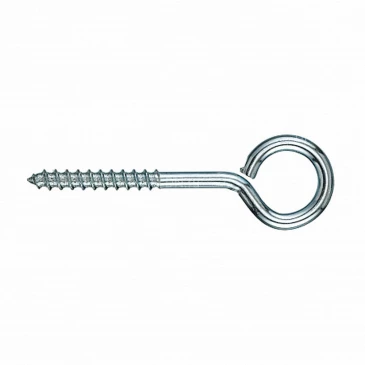 Шуруп-крючок О-образный ZITAR 6х60мм 200шт, диаметр - 6мм, длина - 60мм, материал - углеродистая сталь, покрытие - цинк, упаковка - 200шт