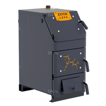 Котел твердотопливный ZOTA Lava 17 напольный, мощность - 17кВт
