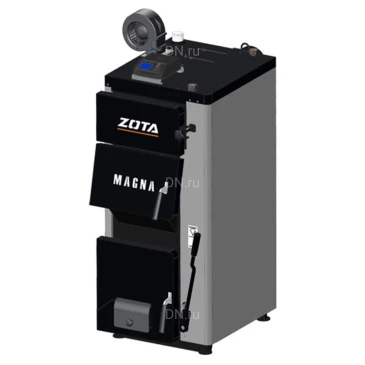 Котел твердотопливный ZOTA Magna 80 напольный, мощность - 80кВт