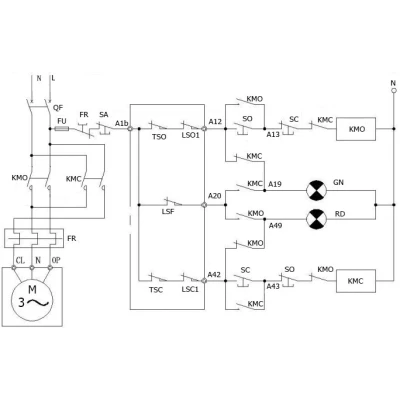 Электропривод многооборотный DN.ru MT-N-060EM-O2-220VAC-У1 220В