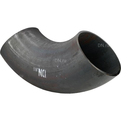 Отвод бесшовный крутоизогнутый 90° DN.ru Ст20 Св/Св 10″ Ду250 Ру40 ГОСТ 17375-2001 исполнение 2, наружный диаметр - 273мм, толщина стенки - 8мм, корпус - сталь 20, присоединение - под приварку (опрессовано)