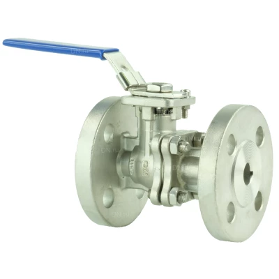 Кран шаровой DN.ru BV3232P(2pc)-FP-F-ISO-H Ду15 Ру40, корпус - нержавеющая сталь 316, уплотнение - PTFE, полнопроходной фланцевый с ISO-фланцем и рукояткой, 9х9, F03/F04