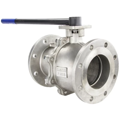 Кран шаровой DN.ru BV3232P(2pc)-FP-F-ISO-H Ду150 Ру16, корпус - нержавеющая сталь 316, уплотнение - PTFE, полнопроходной фланцевый с ISO-фланцем и рукояткой, 27х27, F10/F12