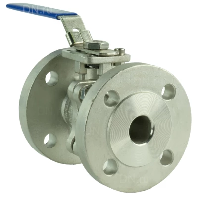 Кран шаровой DN.ru BV3232P(2pc)-FP-F-ISO-H Ду25 Ру40, корпус - нержавеющая сталь 316, уплотнение - PTFE, полнопроходной фланцевый с ISO-фланцем и рукояткой, 11х11, F04/F05