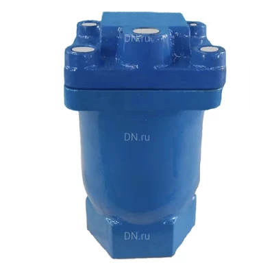 Воздухоотводчики автоматические (вантуз) ABRA-AV01T Ду15-80 Ру16 прямые, с пробкой на отверстии в крышке для возможности установки небольшого дополнительного воздушника