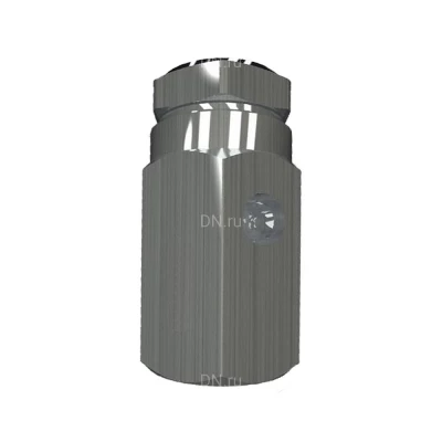 Прерыватель вакуума АДЛ VBS25 Ду15 Ру25, присоединение - внутренняя резьба, корпус - нержавеющая сталь