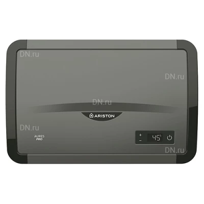 Водонагреватели электрические проточные Ariston AURES PRO настенные, мощность - 18кВт, корпус - пластик, 380В
