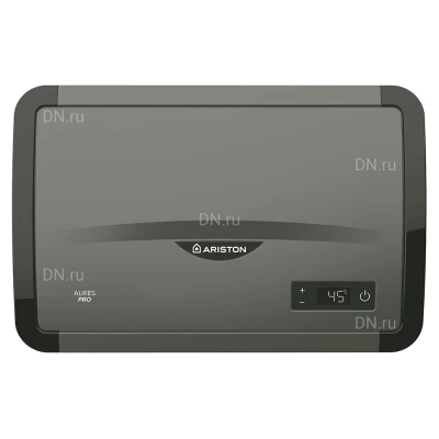 Водонагреватель электрический проточный Ariston AURES PRO настенный, мощность - 18кВт, корпус - пластик, 380В