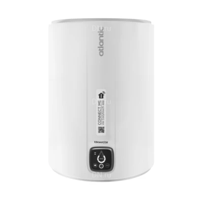 Водонагреватель электрический накопительный Atlantic Genius Steatite WiFi 50, объем 50л, сухой ТЭН