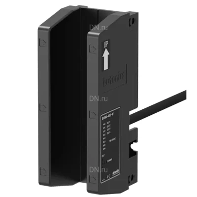 Датчик фотоэлектрический Autonics BUM4-40D-W-3M/A на пересечение луча, NPN-выход с открытым коллектором, кабель диам. 6мм дл. 3м, 18-35В, IP65, инфракрасный LED (940нм), расстояние срабатывания - 40мм, материал корпуса - пластик