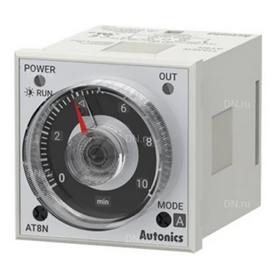 Таймеры Autonics ATN универсальные аналоговые, 8-контактный штекер, рабочий режим - установка времени, 100-240В
